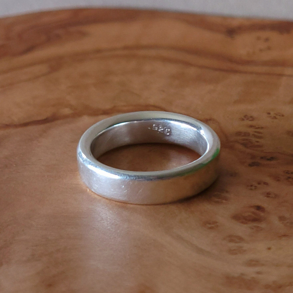 Sterling Silver Smooth Band